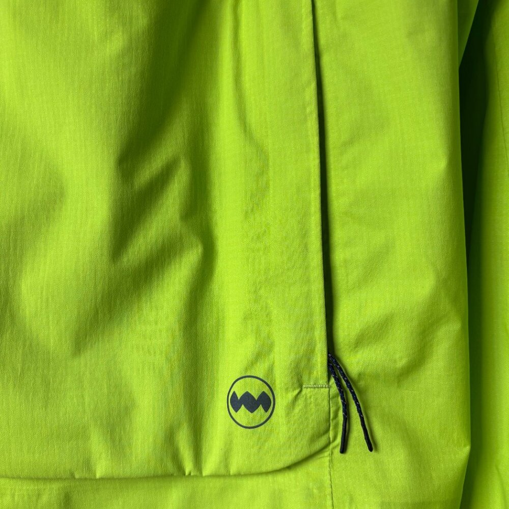 Janji Women's Rainrunner Pack Jacket, size Medium, S U P E R G L O W - Picture 11 of 14